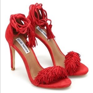 Fringe heels